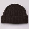 Big Head Circumference Cashmere Knitted Hat European and American Simple Solid Color Autumn and Winter Ear Protection Wool Hat Spot