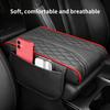 Auto Armrest Covers Double Pocket Storage Pad Car Center Console Organizer for Automotive Interior Vehicle for Daily Commuting