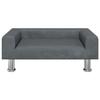 VidaXL Children's Sofa Dark Grey 70x45x26.5 Cm Velvet 3196331