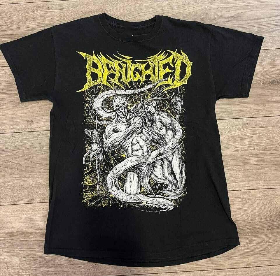 Benighted Band Футболка Зубы Ненависти Черная Унисекс S-5XL E2016 S