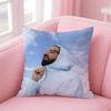popular singer Drake Cushion Cover Comfortable Reversible Pillow Cover Ideal for Car Sofa Bedroom & Beyond