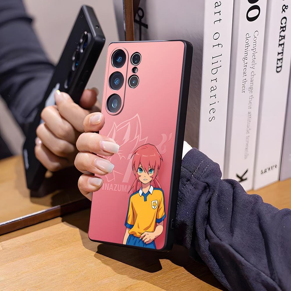 

Inazuma Eleven Series Phone Case For Samsung S26 Ultra S25 Edge Ultra S23 S22 S21 S20 Ultra Plus S24 Fe Cover Samsung S21 Ultra