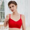 Wireless Seamless Front Clip Nursing Bra With Removable Pads Postpartum Breastfeeding