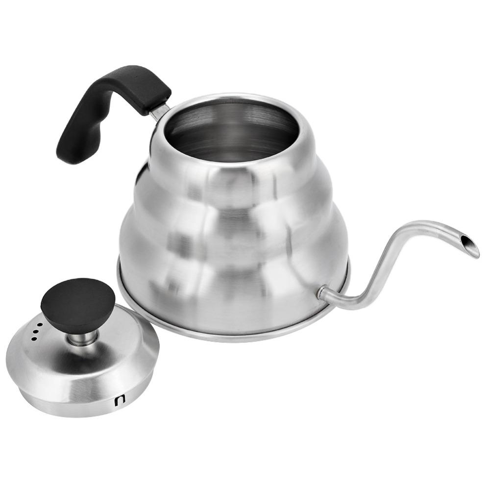 1200ml Capacity Gooseneck Kettle 1000ml Capacity Drip Coffee Kettle Coffee Drip Kettle Tea Brewing
