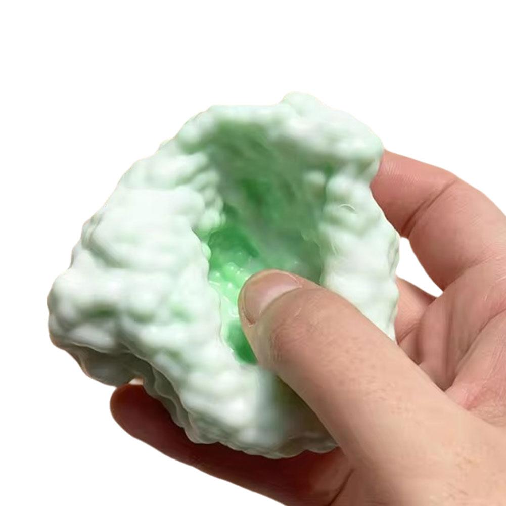 Grape Stressball Colorful Beads Shapeable Vacuum Ball Ball Ball Toys Noisy Sensory Stre Q5E6