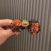 Fashionable Halloween Elements Pumpkin Hairband Single Piece Multi-Color Cute Girls Halloween Gift