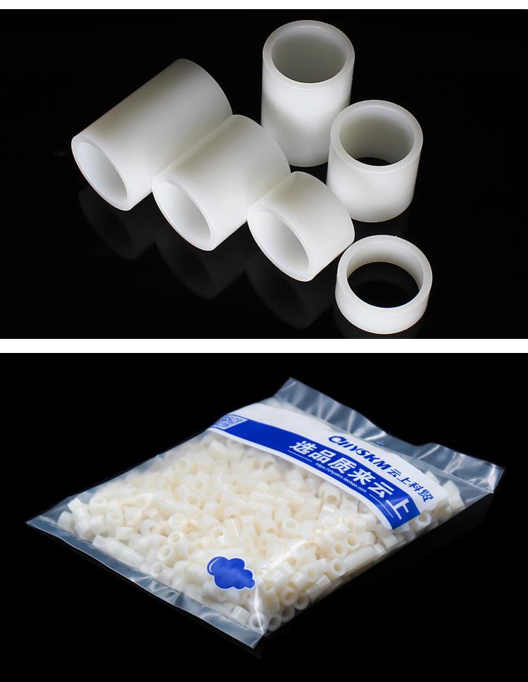 M10ABS Plastic Hollow Spacer Standoff for PC Board Insulation and Fixing.