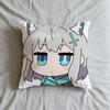 Cushion Cover Soft Case Sofa Living Room Home Comfortable Office Decor Protective Pillow Archive Blue Sunaookami Shiroko Covers