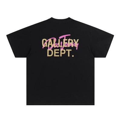 GALERIE Trendy 23SS Body Cocktails bedrucktes Kurzarm-T-Shirt mit Rundhalsausschnitt