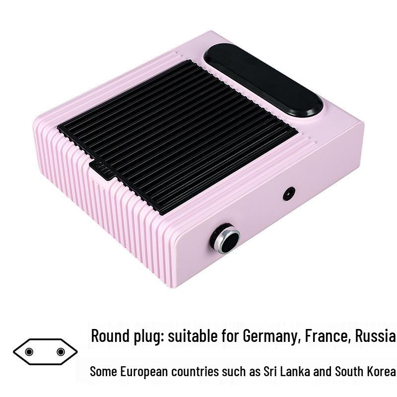 80W Adjustable Speed Japanese Style Nail Vacuum Cleaner with Low Noise Dust Collector & Filter