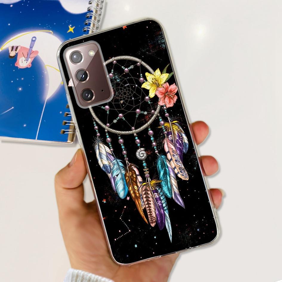 For Samsung Note 20 5G Case SM-N981B Popular Flower Slim Soft Silicone Phone Cover For Samsung Galaxy Note20 Ultra 5G Funda Capa