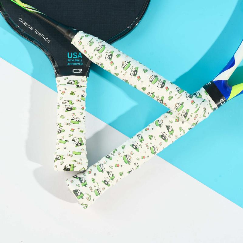 New 1Pcs Sweat-Absorbent Non-Slip PU Handle Grip Tape Cartoon Design Tennis Overgrip For Badminton/Squash Rackets