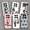 Cartoon Cute JUJUSU Anime Soft Phone Case for Xiaomi Redmi Note 12 13 14 15 Pro Plus 11 12S 11S 11T 10 4G Black Cover Back Shell