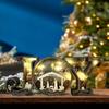 JOY Christmas Wooden Ornament: Creative Home/Office Decoration