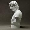 Abstract Plaster Sculpture Life-sized Statue Antinous European Retro Decorative Figurines Room Decoration Accessories