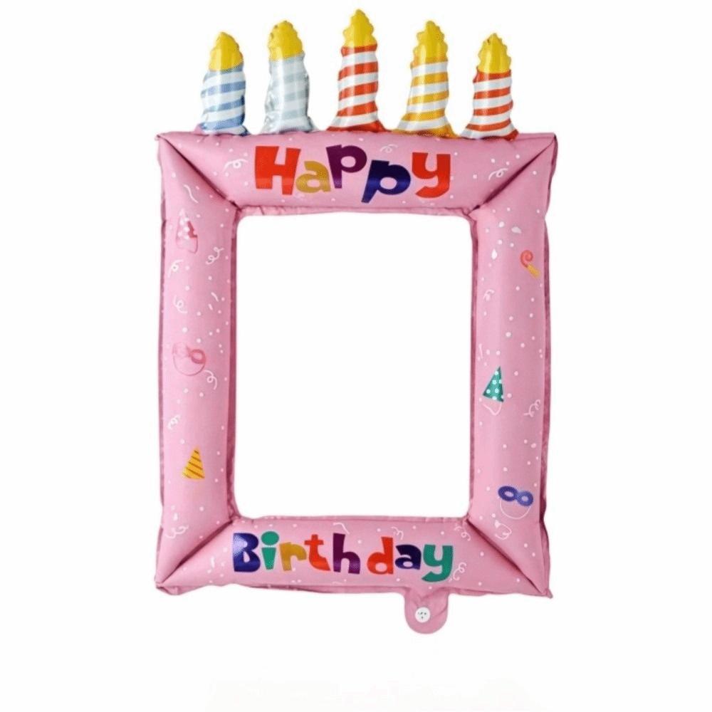 Photo Props Photo Frame Balloons Large Inflatable Balloons  Birthday Party Decorations
