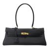Nische KL Achseltasche Rindsleder Handtasche Damen Hochwertige Leder Umhängetasche Mode Pendler Messenger Bag