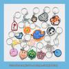 Creative Elephant & Butterfly Soft Rubber Keychain Pendant