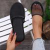 2025 Women's Baotou Slippers Women's Summer Flat Bottom Fashion Outwear Simple Slippers Hollow Breathable Mesh Women's Slippers