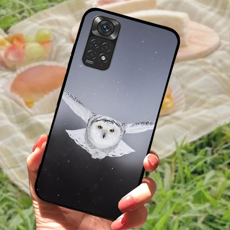 For Redmi Note 11 4G Case Cute Shockproof Silicone Soft TPU Phone Cover For Xiaomi Redmi Note 11s Bumper Cases On Note11 Pro