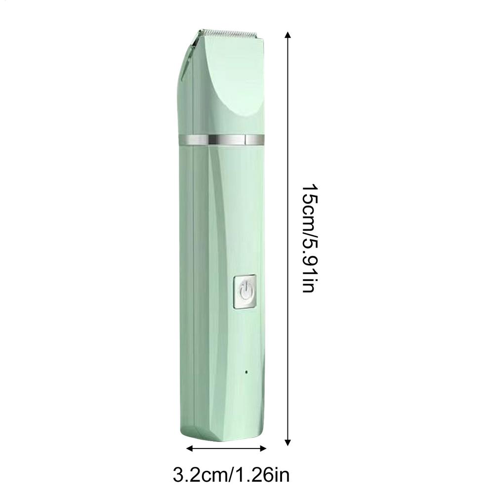 Hundefriseurklingen Haartrimmer 4 In 1 Leise Kabellos Elektrisch Trimmen Nagelschleifer Werkzeug Für Katze Augen Gesicht Ohren Pfoten Verfilzt