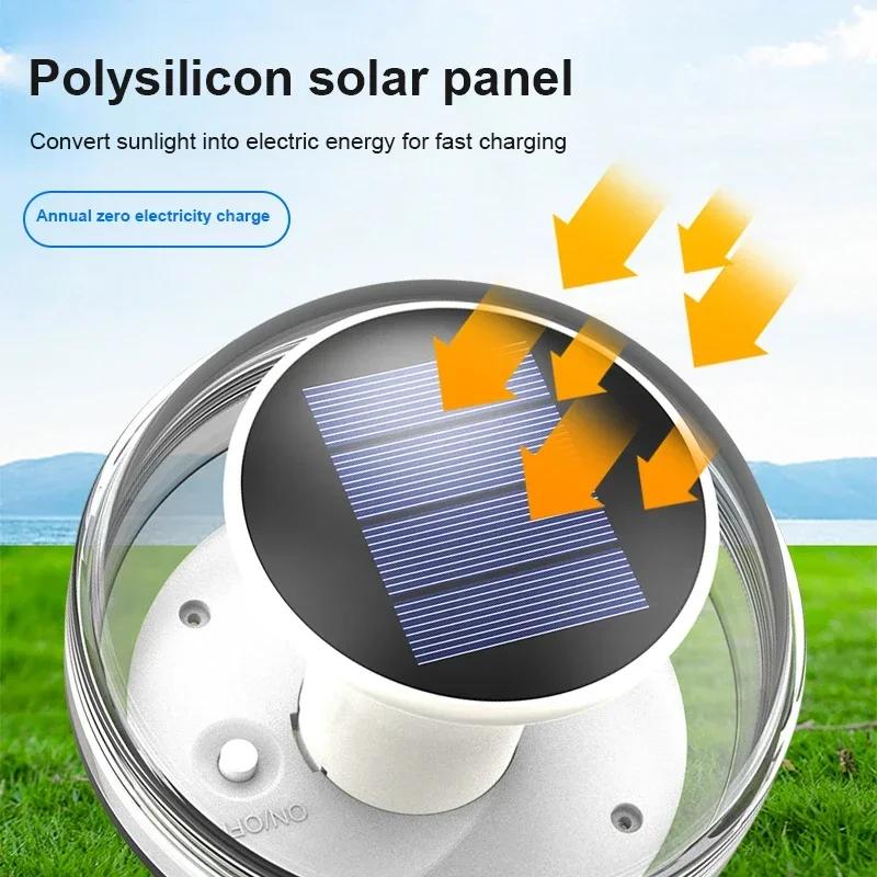 Solar Floating Pool Light Waterproof LED Solar Glow Ball Lamp 3 Lighting Modes Pools Pond Fountain Garden Party Home Decoration