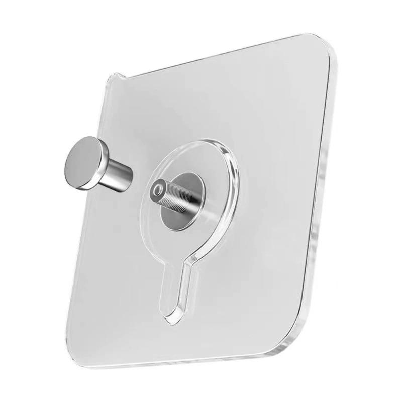 [2/5/10/20PCS] Self Adhesive Punch Free Wall Hook for Hanging Pictures and Frames for Home Decor Organization Hardware Accessories