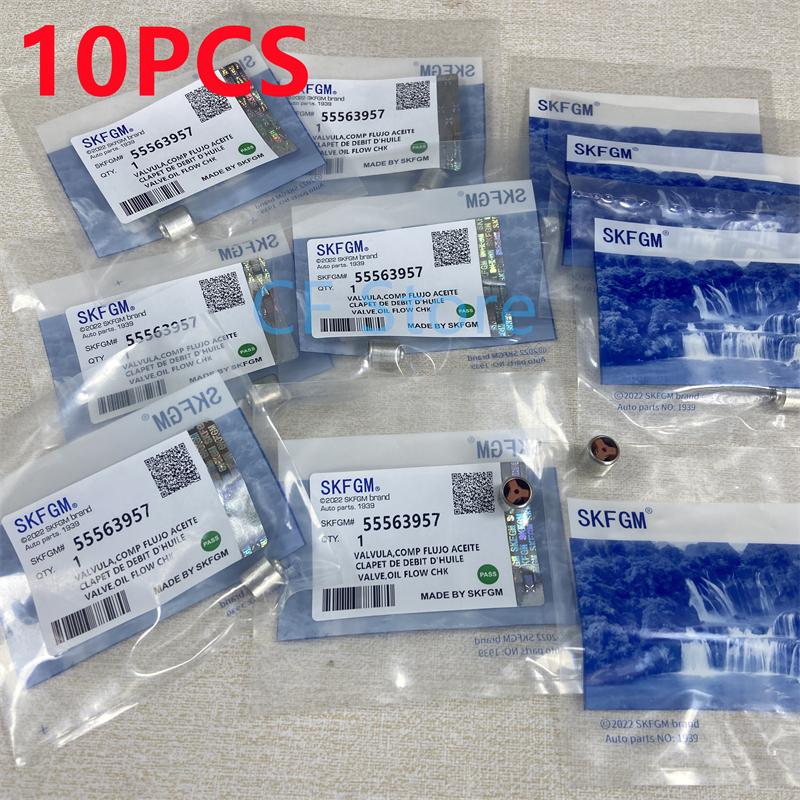 10PCS Oil Flow One-Way Valve For Chevrolet Aveo Cruze Sonic Epica 1.6 1.8 Opel Vauxhall Astra 55563957