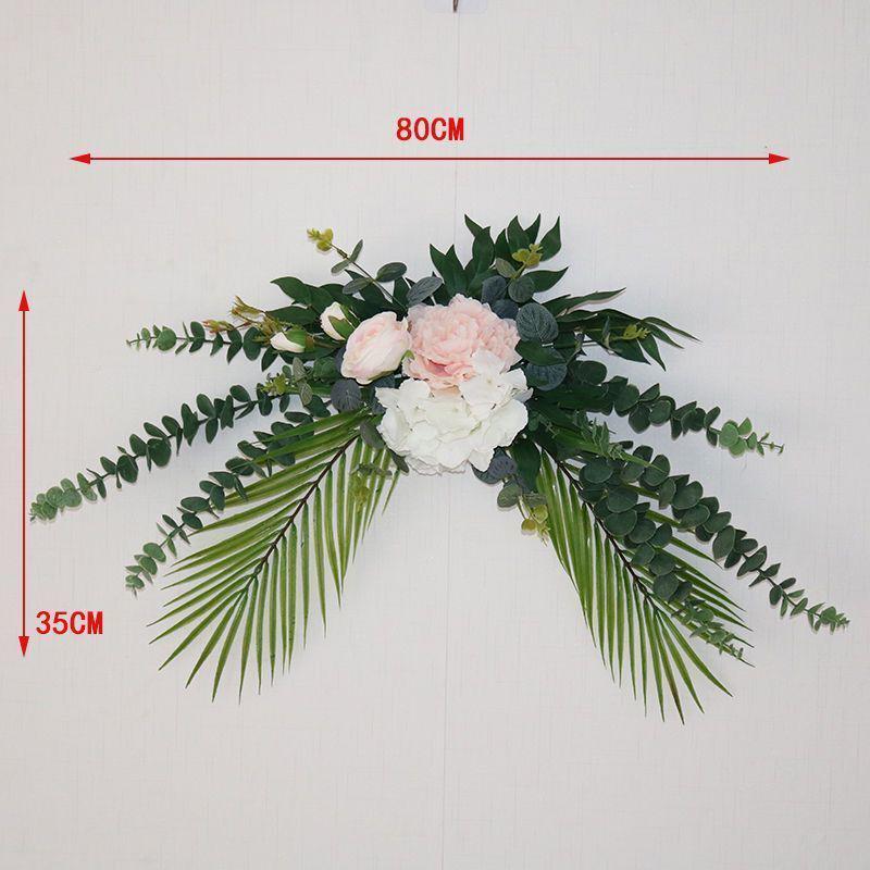 

Wedding Floral Welcome Sign: Directional Flower Art & Photography Prop with Free Shipping