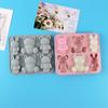 1Pc 6-Cavity Silicone Mold Cute Cartoon Animal Baking Mould Diy Making Tools