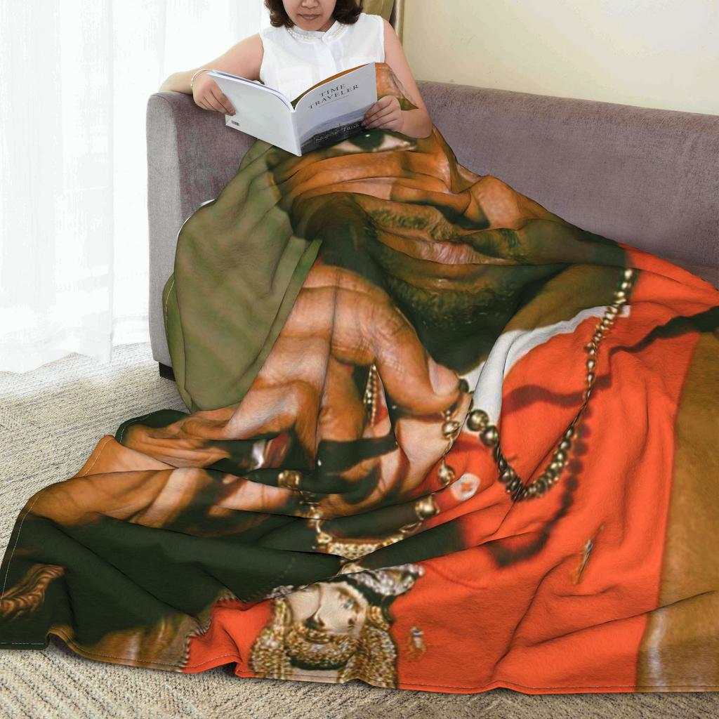 Hip Hop Kanye West Music HipHop Album Blanket Super Soft Fleece Throw Blanket for Home Bedroom Office Throws Bedspread Quilt
