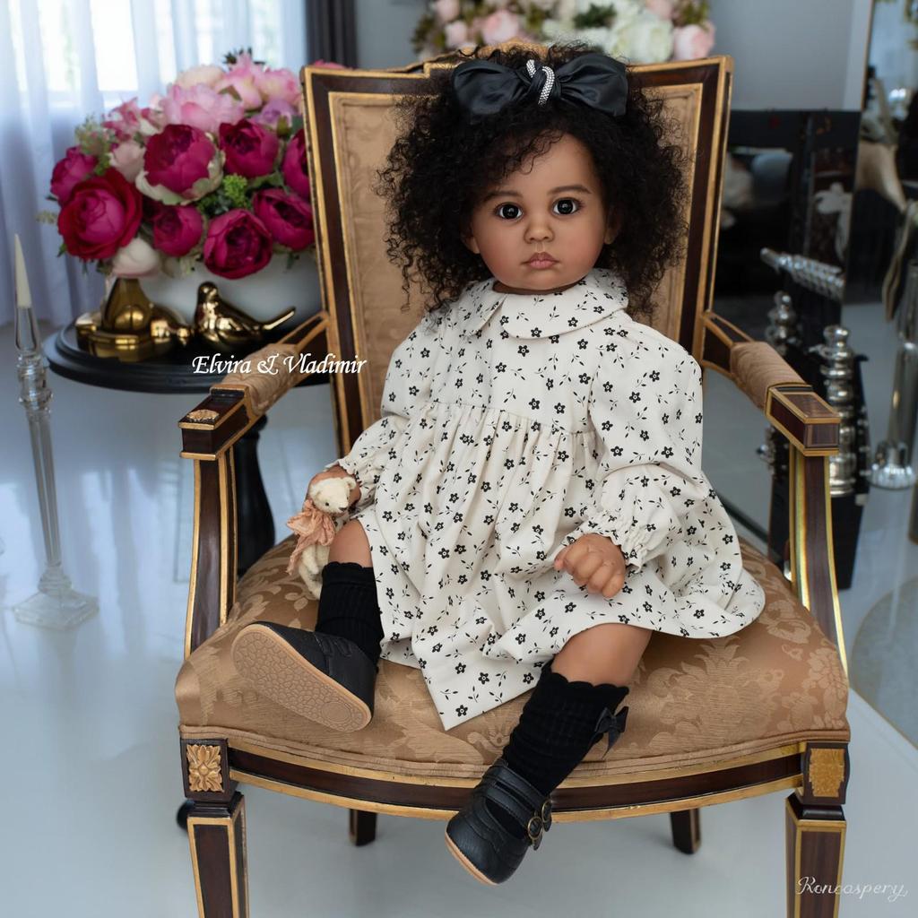 Julieata 24-Inch Cherry Print Romper Reborn Doll for Girls