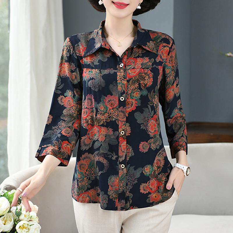 Topuri elegante de dama Vara Marime Plus Casual Camasi cu maneca lunga