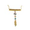 Retro Ethnic Geometric Water Drop Anklet - Bohemian Style Round Foot Ornament