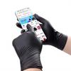 100PCS Nitrile Disposable Gloves Black Thickened Durable Household Cleaning Waterproof Food Handling Cleaning Tools for Kitchen