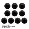 10Pcs Shock Absorber High Strength Non-shrinking Silicone Universal Car Door Shock Stickers Absorber for Auto