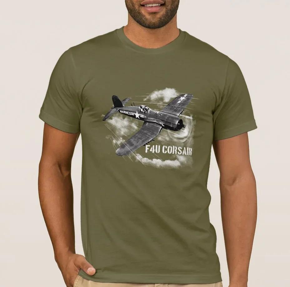 F4U CORSAIR Men s T Shirt 4XL