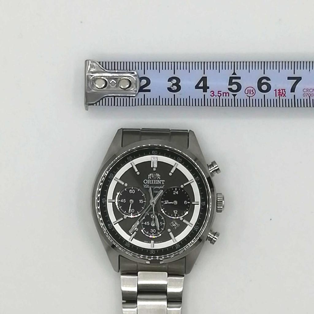 Used ORIENT TX00-C0-B Solar Chronograph