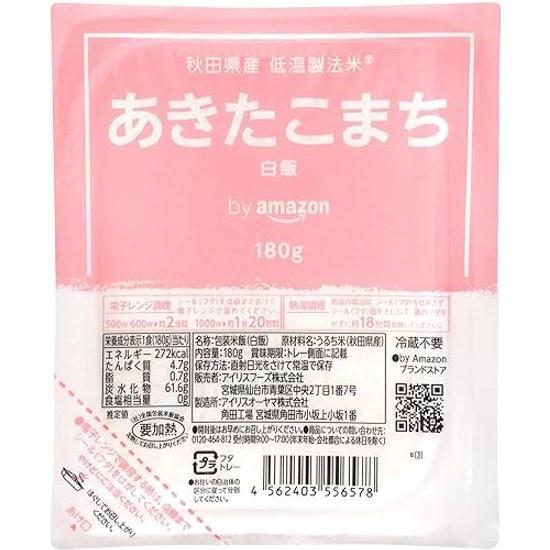 Packaged Rice Akita Prefecture Komachi 180g24 Low Temperature Processed