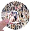 105 New Style AESPA Star Graffiti Stickers for Skateboards & Notebooks - Cartoon Decoration Stickers