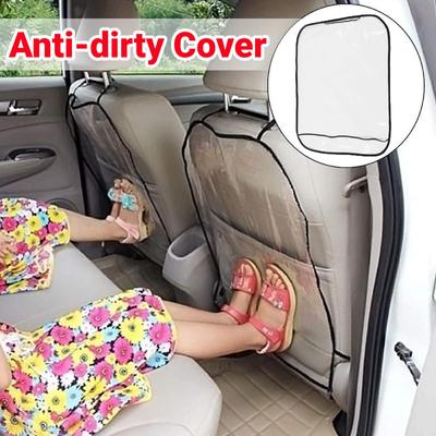 Ochraniacze na tylne siedzenia samochodowe Anti Child Kick Pad dla dzieci Baby Dogs Protect Car Seats Guard Clear Covers