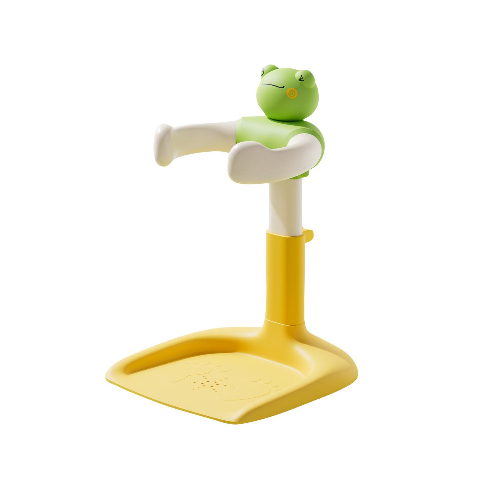 

Детская подставка для душевой раковины помогает малышам учиться стоять во время купания и заниматься спортом. One Size жёлтый