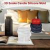 Candle Silicone Mold Festive Decorative Candle Mold Non Stick Soap Crafting Making Tool For Figurine Casting Art Projects Crafts