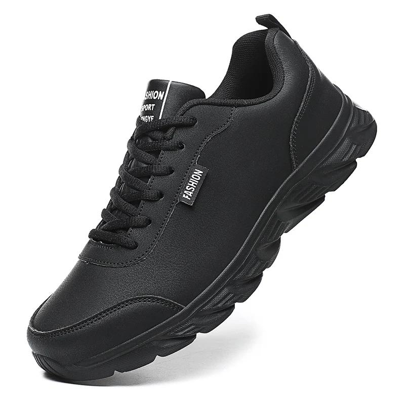 Męskie Trampki Sznurowane Codzienne Buty Dla Mężczyzn Amortyzacja Męskie Buty Sportowe Do Biegania Na Zewnątrz Wodoodporne Buty Do Chodzenia