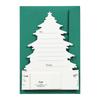 Sanrio Christmas Message Card Christmas Townscape Tree JX 49-5 242012
