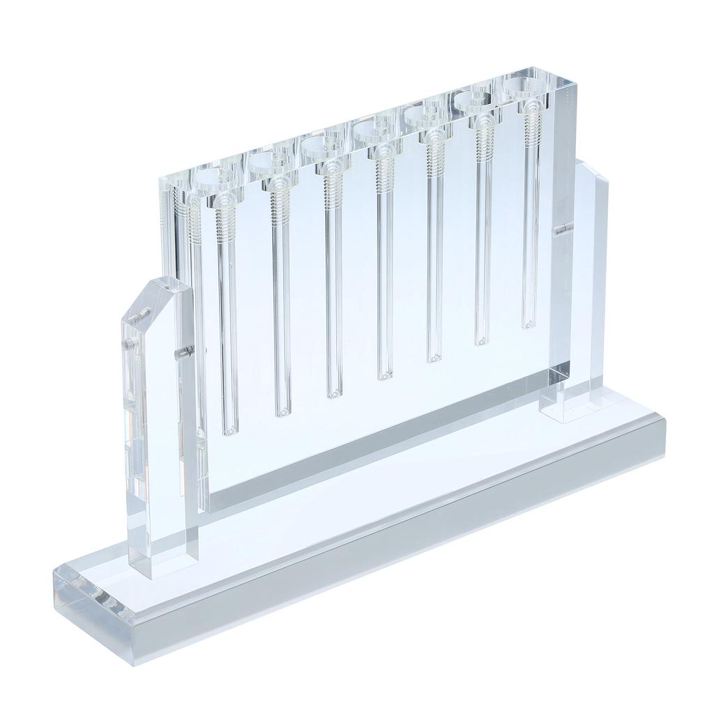 7 rohre Automobil Öl Qualität Komparator Übertragung Öl Viskosität Tester Komparator Transparent