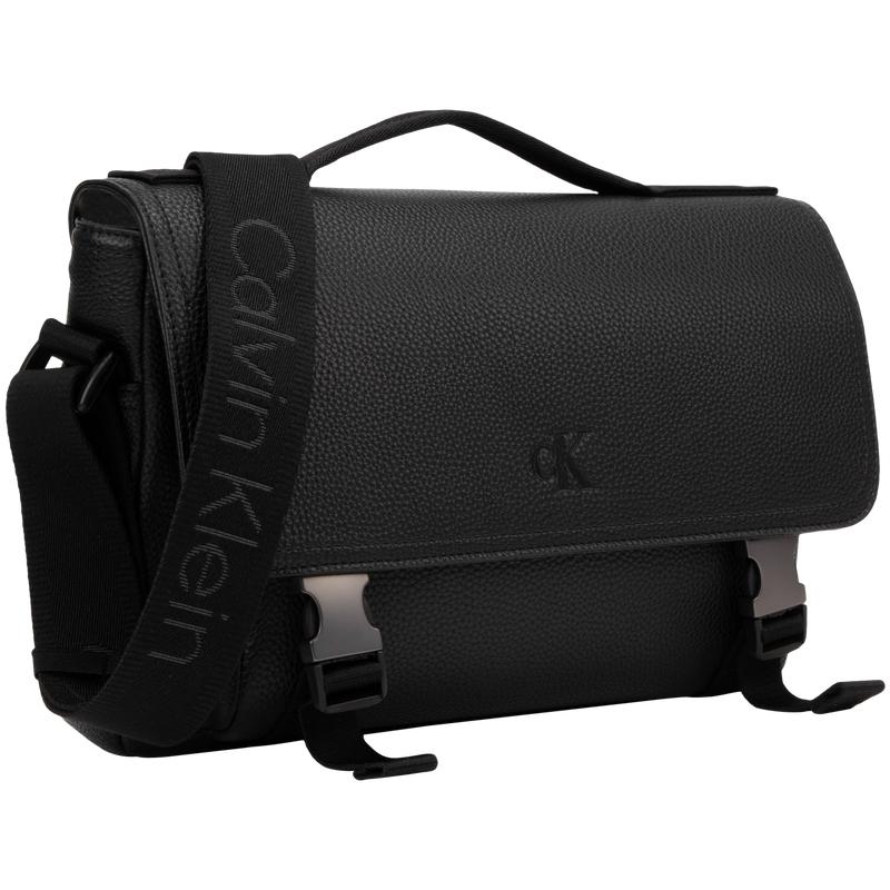 New CALVIN KLEIN Synthetic Material Crossbody Bags Regular Men's Space Black 4G3048G
