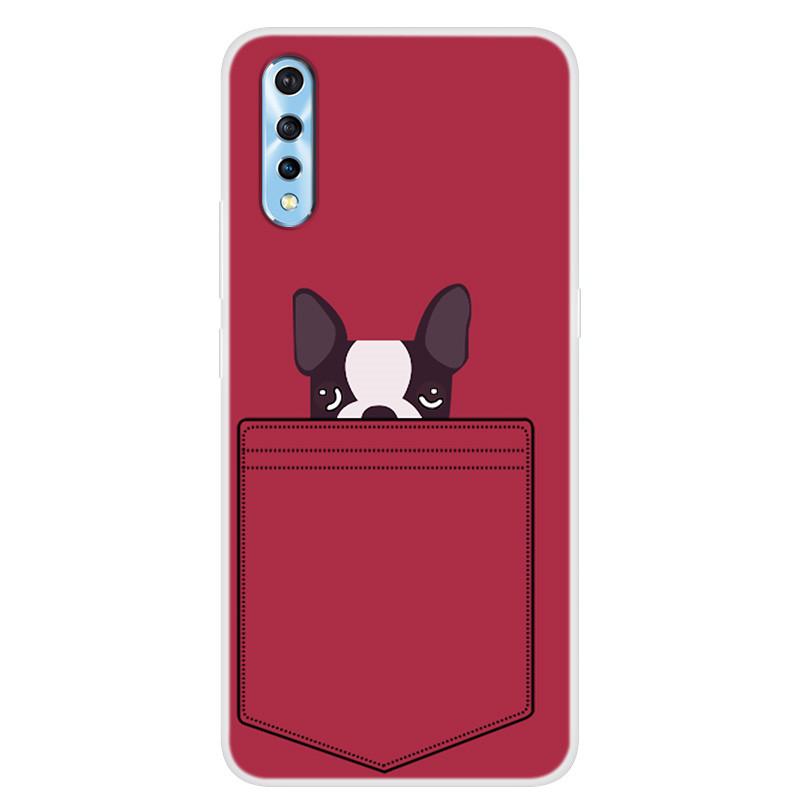 For Vivo V17 Neo Case Soft Silicone Back Case for Vivo S1 1907 6.38" Phone Cover For Vivo V17Neo V 17 neo 1907 Cases Bumper Capa