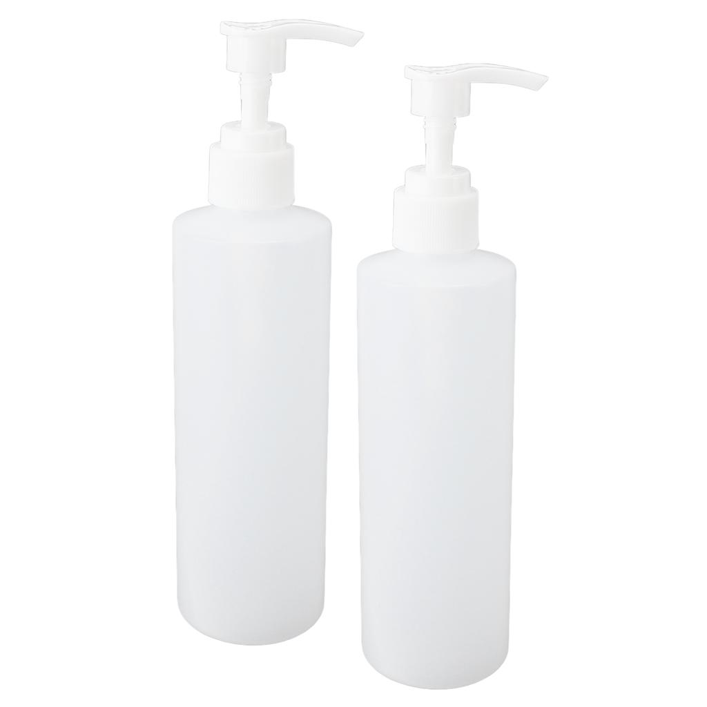 2pcs Massage Oil Warmer Replacement Bottle 250ml Refillable Professional Shampoo Pump Bottles for for Lotion Heater