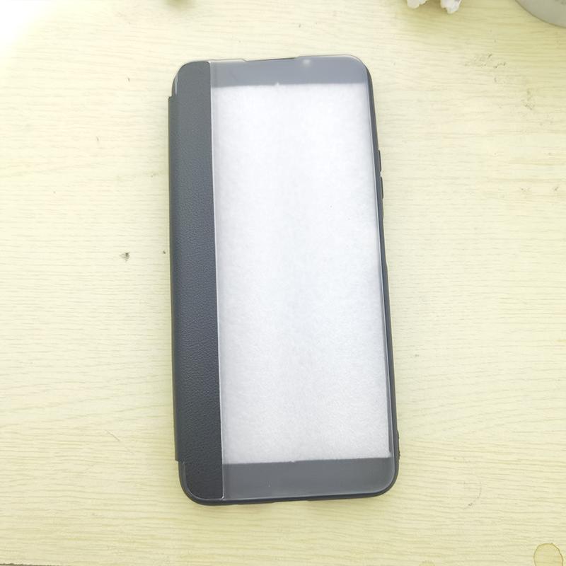 For Realme GT5 Flip Case Realme GT5 Pro Case Luxury Clear Window View PU Leather Cover for Realme GT 5 GT5Pro Phone Case